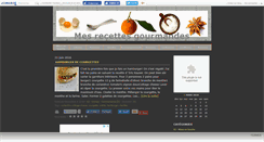 Desktop Screenshot of blogrecettes.canalblog.com