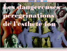 Tablet Screenshot of esthetefou.canalblog.com