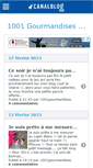 Mobile Screenshot of entregourmandes.canalblog.com
