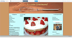 Desktop Screenshot of lecoingourmand.canalblog.com