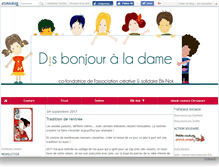 Tablet Screenshot of disbonjouraladam.canalblog.com