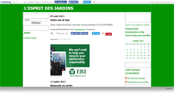 Desktop Screenshot of espritdesjardins.canalblog.com