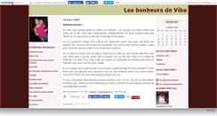 Desktop Screenshot of bonheursdeviba.canalblog.com