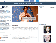 Tablet Screenshot of fvandendriessche.canalblog.com