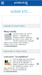 Mobile Screenshot of missmenca.canalblog.com