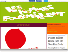 Tablet Screenshot of hommefourmille.canalblog.com