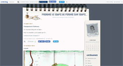 Desktop Screenshot of perdresontemps.canalblog.com