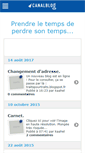 Mobile Screenshot of perdresontemps.canalblog.com