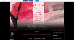 Desktop Screenshot of kaolindesign.canalblog.com