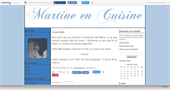 Desktop Screenshot of m4rtcuisine.canalblog.com