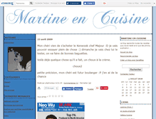 Tablet Screenshot of m4rtcuisine.canalblog.com