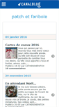 Mobile Screenshot of catherinepatch.canalblog.com