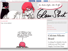 Tablet Screenshot of glamshot.canalblog.com