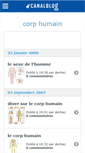 Mobile Screenshot of corphumain.canalblog.com
