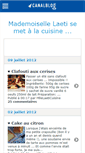 Mobile Screenshot of mllelaeticuisine.canalblog.com