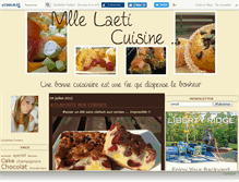 Tablet Screenshot of mllelaeticuisine.canalblog.com