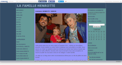 Desktop Screenshot of famillehenrotte.canalblog.com