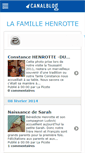 Mobile Screenshot of famillehenrotte.canalblog.com