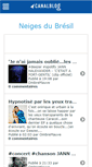 Mobile Screenshot of neigesdubresil.canalblog.com