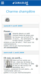 Mobile Screenshot of charmechampetre.canalblog.com