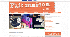 Desktop Screenshot of faitmaison.canalblog.com