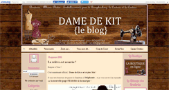 Desktop Screenshot of damedekit.canalblog.com