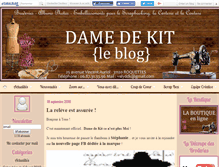 Tablet Screenshot of damedekit.canalblog.com