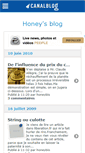 Mobile Screenshot of honeybees.canalblog.com