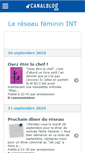 Mobile Screenshot of intfeminin.canalblog.com