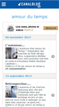 Mobile Screenshot of amourdutemps.canalblog.com