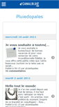 Mobile Screenshot of pluiedopales.canalblog.com