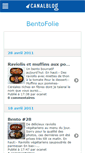 Mobile Screenshot of bentofolie.canalblog.com