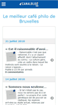 Mobile Screenshot of lecafephilo.canalblog.com