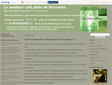Tablet Screenshot of lecafephilo.canalblog.com