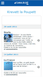 Mobile Screenshot of krevettlapoupett.canalblog.com