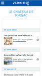 Mobile Screenshot of chateaudetornac.canalblog.com