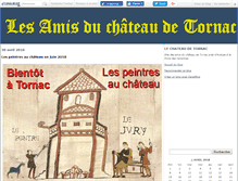 Tablet Screenshot of chateaudetornac.canalblog.com