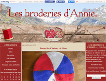 Tablet Screenshot of anniebroderies.canalblog.com
