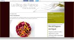 Desktop Screenshot of chezfabrice.canalblog.com