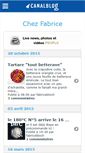 Mobile Screenshot of chezfabrice.canalblog.com