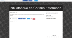 Desktop Screenshot of estermanncorinne.canalblog.com