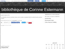 Tablet Screenshot of estermanncorinne.canalblog.com