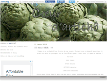 Tablet Screenshot of coeurdarticho.canalblog.com