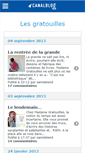 Mobile Screenshot of lesgratouilles.canalblog.com