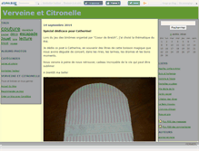Tablet Screenshot of citronverveine.canalblog.com