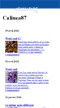 Mobile Screenshot of calinea87.canalblog.com