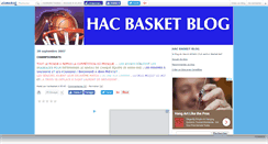 Desktop Screenshot of hacbasket.canalblog.com