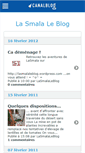 Mobile Screenshot of lasmalaleblog.canalblog.com