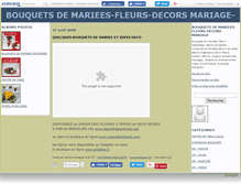 Tablet Screenshot of decorsmariages.canalblog.com