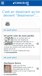 Mobile Screenshot of cestendessinant.canalblog.com